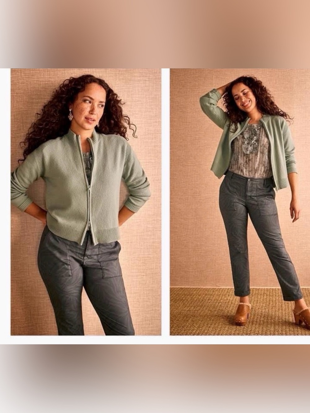 Cabi #4848 Zip Up Cardigan Fall 2025